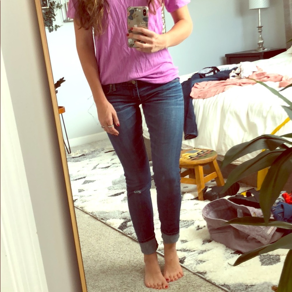 Abercrombie low rise jeans